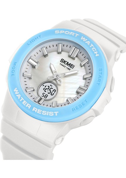 Mavi Skmei 2125 Parlak Renk Spor Dijital Saat Katmanlı Durumda Su Geçirmez Lüks Analog Dijital Kol Saati Erkekler Bayanlar Izle (Yurt Dışından)