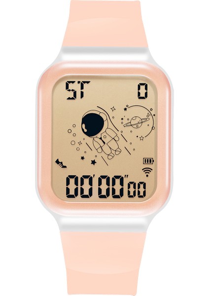 Beyaz 1089 Yeni Analog Dijital Saat LED Dijital Astronot Çocuklar Için Serin Saatler Çalar Saat Su Geçirmez Aydınlık Relojes De Nios LED Izle (Yurt Dışından) fiyatları
