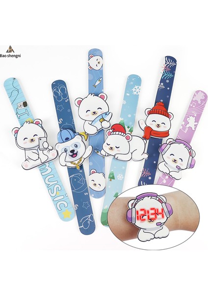 1-3 Moda/karikatür/izle Yeni Bileklik Tipi Kız Erkek Dijital Sevimli Hayvan Desenli Pat Çocuk Oyuncak Izle Moda Karikatür Dijital Saat (Yurt Dışından) fiyatları