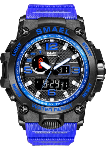 I 1545 Smael Izle 50 M Su Geçirmez Kol Saati LED Kuvars Saat Spor Izle Erkek Relogio Masculino 1545 Spor Izle Erkekler S Şok (Yurt Dışından)