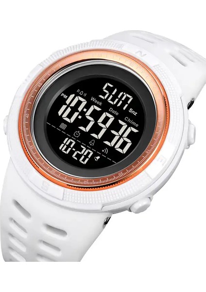 Göl Mavi-Beyaz Skmei 2070 Relojes Digitales Para Hombre Su Geçirmez 50M Skmei 2070 Relojes Erkek Dijital Saat Bilek Sporu Digitales Deportivos Para Hombre (Yurt Dışından)
