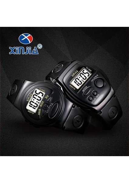 XJ-665 Ingilizce Dil Spor Xinjia Marka Konuşan Izle Erkek Kadın Çocuklar Rahat Dijital Yaşlı Görme Engelli Italyanca Arapça Rusça Dijital Konuşan Izle (Yurt Dışından)