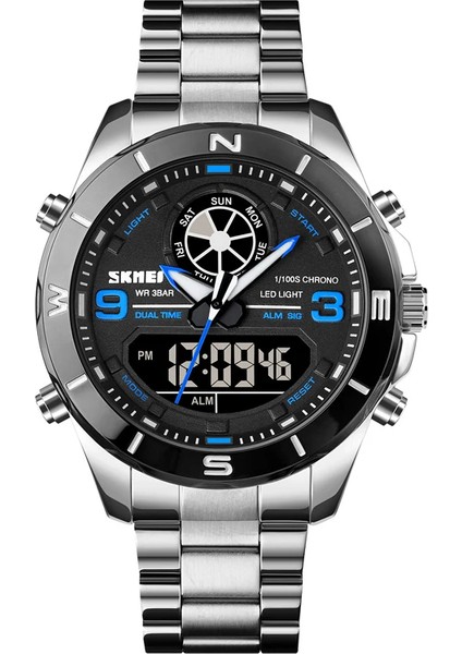 Stil 2 Skmei 1839 Skmei 1839 En Çok Satan Spor Analog-Dijital Saatler Ce Rohs Özel Üretici Paslanmaz Çelik Arka Suya Dayanıklı Saat (Yurt Dışından)