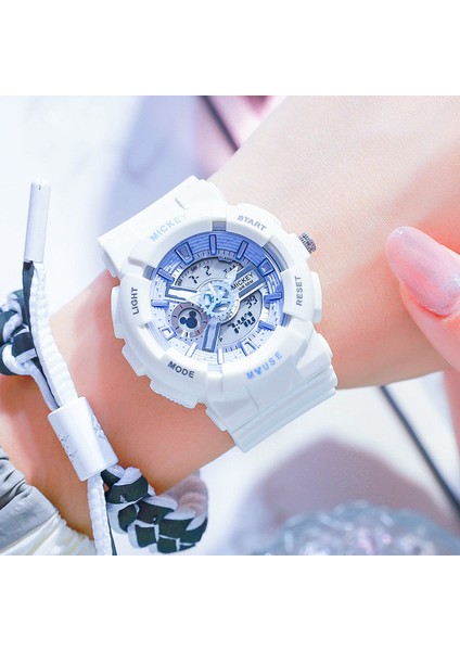 Pink2 Spor Yeni Varış Imiss 15057 Reloj Çocuk Spor Saat 100 M Su Geçirmez Erkekler Dijital Saat Kızlar Reçel Tangan Dijital Saatler (Yurt Dışından)