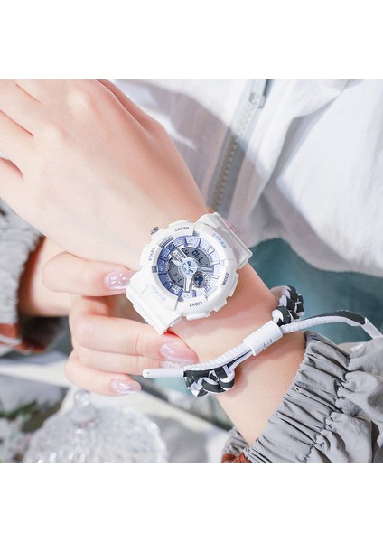 Pink2 Spor Yeni Varış Imiss 15057 Reloj Çocuk Spor Saat 100 M Su Geçirmez Erkekler Dijital Saat Kızlar Reçel Tangan Dijital Saatler (Yurt Dışından)