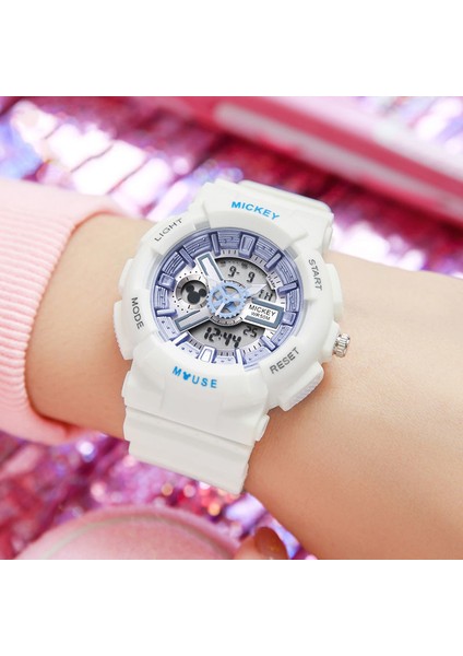 Pink2 Spor Yeni Varış Imiss 15057 Reloj Çocuk Spor Saat 100 M Su Geçirmez Erkekler Dijital Saat Kızlar Reçel Tangan Dijital Saatler (Yurt Dışından)