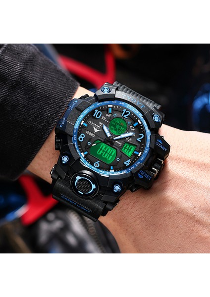 Alet Kayışı Renkli Basit Büyük Sayılar Spor Çocuk Izle Zamanlayıcı Koşu Su Geçirmez Japonya Hareketi LED Erkek Dijital Saat 8803 (Yurt Dışından) fırsatları