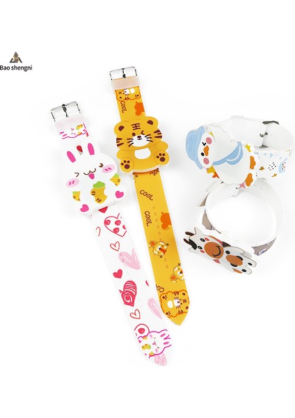 Stil 4 Karikatür/spor Yeni Tasarım Hayvan Kart Başlığı Karikatür Çocuk Elektronik Bilezik Izle LED Dijital Saat Renkli Baskı Diy Çocuklar Izle (Yurt Dışından) modelleri