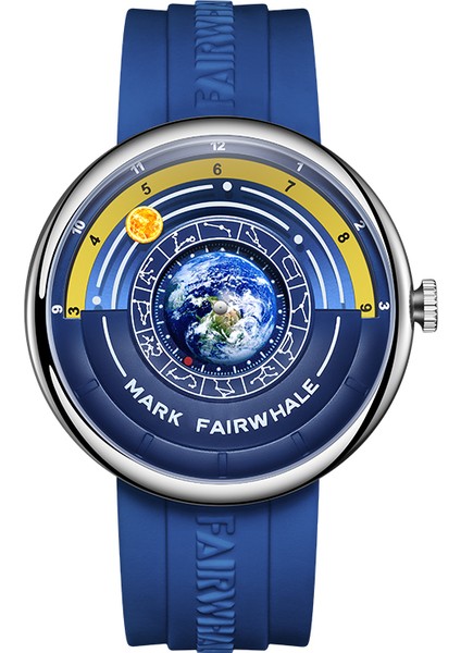 FW-5700-R1 Fairwhale Yeni Tasarım Lüks Kuvars Izle Planet Dial Relogio Masculino Bilek Saati (Yurt Dışından)