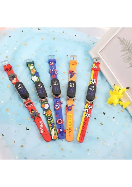 Stil 2 Karikatür Yeni Çocuk 3D Karikatür Hayvanlar Izle LED Saatler Çocuklar Bilezik Çocuk Çocuk Dokunmatik Ekran Reloj Dijital Saat (Yurt Dışından) modelleri