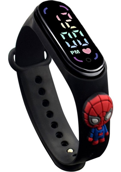 Baskı Kağıt Kutusu Bir Dolar Yeni M7 LED Saatler Süper Kahraman Örümcek Adam Dikiş Hayvan Bilezik Mi Çocuk Çocuklar Reloj Dijital Saat (Yurt Dışından)