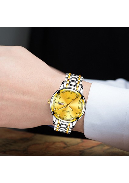 B Belushi 556 Yeni Erkek Kuvars Izle Lüks Otomatik Su Geçirmez Saatler Paslanmaz Çelik Trend (Yurt Dışından) indirimleri