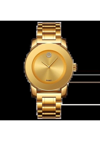 B Skmei Bilek Su Geçirmez Günlük Elbise Altın Renk Bayanlar Taklidi Su Geçirmez Relogio Feminino Kuvars Izle Moda Ince Saatler (Yurt Dışından) fiyatları