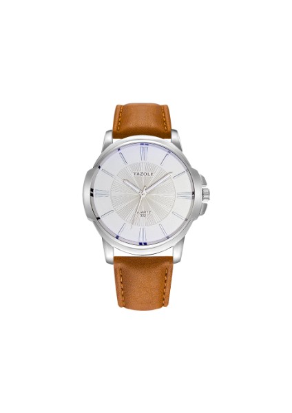 Stil 2 Yazole 332 Hızlı Zaman Yeni Adam Kuvars Izle Basit Tasarım Deri Kayış Su Geçirmez Analog Ekran Basit Iş Saati Fabrika (Yurt Dışından)
