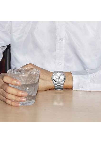 Gümüş Altın Wwoor S901WATCH Sıcak Satış Wwoor S901 Erkek Kol Saati Iş Yuvarlak Tarih Paslanmaz Çelik Saat Safir Kristal Kuvars Saatler (Yurt Dışından) fırsatları