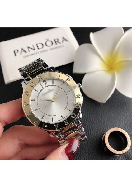 Gümüş Moda Ünlü Lüks Marka Tasarımcısı Kol Saati Reloj Mujer Bayanlar Kuvars Saatler Kadın Erkek Çift Hediyeler Için (Yurt Dışından) fiyatları