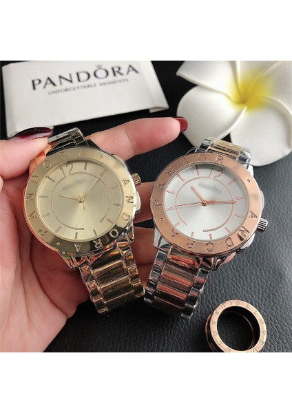 Gümüş Moda Ünlü Lüks Marka Tasarımcısı Kol Saati Reloj Mujer Bayanlar Kuvars Saatler Kadın Erkek Çift Hediyeler Için (Yurt Dışından) fırsatları