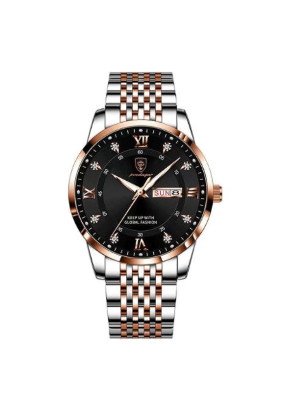 F Adam Moda Lüks Moda Kare Kuvars Izle Erkekler Kadınlar Için Paslanmaz Çelik Kol Saati Spor Bilek Saatler Reloj Mujer Zegarek Damski (Yurt Dışından)