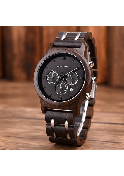 Beyaz Dodo Geyik Erkekler Ahşap Izle Oem Romen Rakamları Kelimenin Tam Anlamıyla Nefis Kuvars Izle 2020 Saatler Yuvarlak Ahşap Otomatik Tarih Lüks Moda (Yurt Dışından) fırsatları