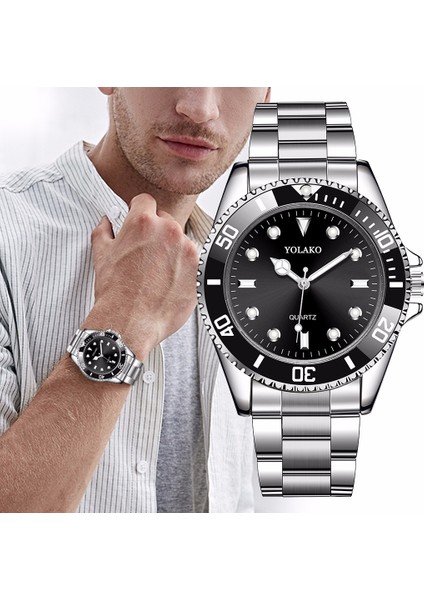 Kırmızı 10*10*10 Oem Tasarımcı Klasik Lüks Yok Takvim Çelik Bant Erkek Gündelik Saat Moda Trendi Izle (Yurt Dışından) fiyatları