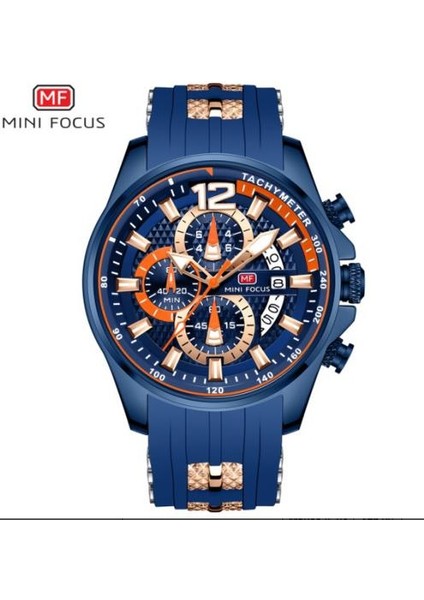 MFA7721 Resim Olarak Mini Odak 0350 Izle Moda Saatler Erkekler Için Üst Marka Su Geçirmez Kuvars Saatler Büyük Kadran Aydınlık Kronograf Takvim Reloj (Yurt Dışından)