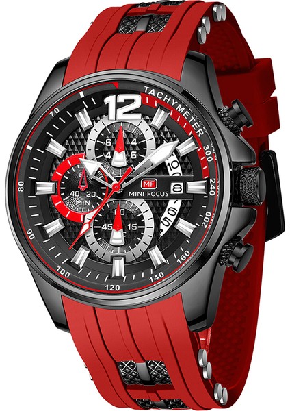 MFA7721 Resim Olarak Mini Odak 0350 Izle Moda Saatler Erkekler Için Üst Marka Su Geçirmez Kuvars Saatler Büyük Kadran Aydınlık Kronograf Takvim Reloj (Yurt Dışından)