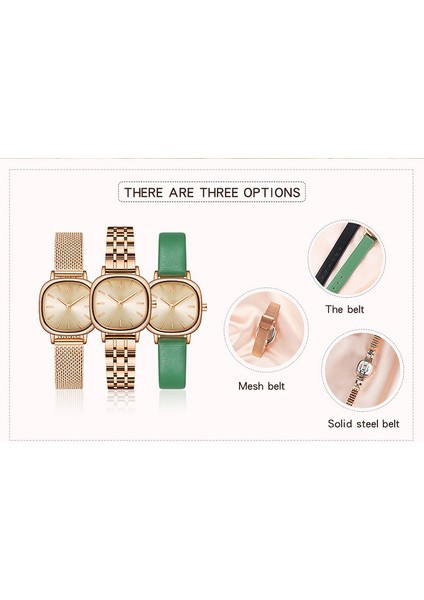 Yeşil Bayanlar Kuvars Izle Son Tasarım 2023 Kadın Elmas Kuvars Izle Orijinal Montre Femme Su Geçirmez Kuvars Kadın Izle (Yurt Dışından) indirimleri