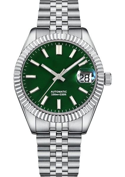 Stil 14 1 Vintage Takvim Aydınlık El Dalgıç Montre Automatique Homme Otomatik Lüks Mekanik Saat (Yurt Dışından) modelleri