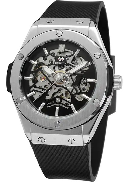 Resim Olarak Gül Altın Forsining 389 Izle Çok Fonksiyonlu Rahat Lüks Çelik Saat Kordonları Otomatik Mekanik Saatler Erkekler Bilek (Yurt Dışından) modelleri