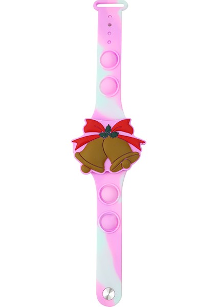 Stil 5 Moda Sevimli Özel Tasarım Karikatür Oyuncaklar Izle Sıkıştırılmış Kabarcık Çan Kapaklı Camo LED Dijital Bileklik Çocuk Öğrenci Öğrenci Izle (Yurt Dışından)