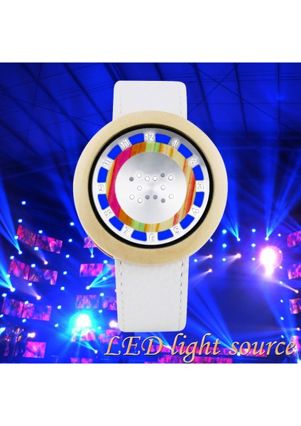 Renk Bambu D8190 Yeni Dijital Kol Saatleri Çok Fonksiyonlu Kronograf Ayarlanabilir Renkli LED Alarm Ahşap Saatler (Yurt Dışından) fırsatları