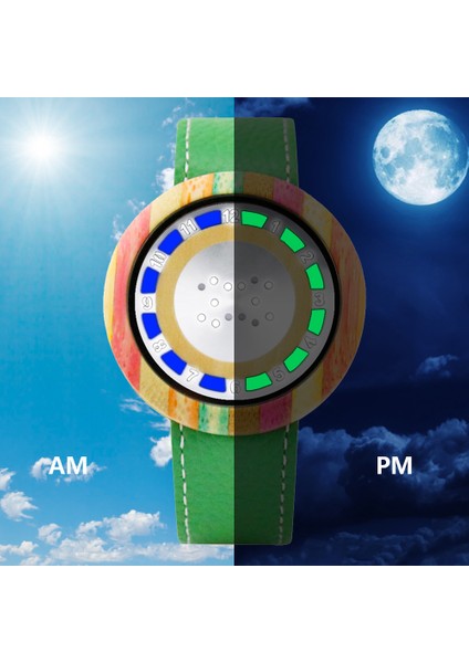 Renk Bambu D8190 Yeni Dijital Kol Saatleri Çok Fonksiyonlu Kronograf Ayarlanabilir Renkli LED Alarm Ahşap Saatler (Yurt Dışından) indirimleri