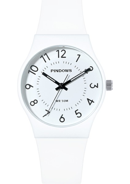 PDS-2108-N7 Moda Pindows Moda Kendi Özel Tasarımınızı Tasarlayın Oem Dijital Analog Renkli Ikili Zamanlı Çocuklar Dijital 50 Metre Su Geçirmez Elektronik Saat (Yurt Dışından)