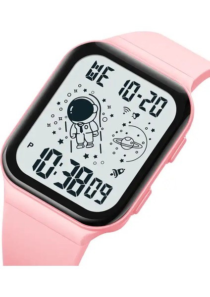 Pembe/beyaz Resim Olarak Skmei 1863 Yeni Moda Kronometre SKMEI1863 Kare Bayanlar Dijital Saat Kadın Spor Saatleri (Yurt Dışından) fiyatları