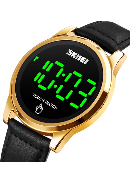 SKMF8020GA Skmei 1684 Dokunmatik Ekran Dijital Spor Saatler Saat Su Geçirmez Markalı Moda Deri Izle Erkekler (Yurt Dışından) fırsatları