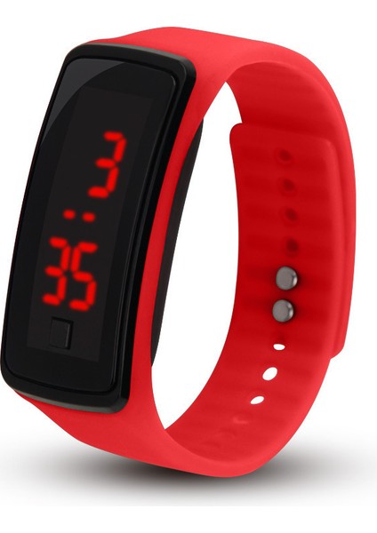 04 Çocuk Izle Öğrencinin Ikinci Nesil El Halkası LED Elektronik Saat Dijital Silikon Elektronik Saat Çocuklar Saat Spor (Yurt Dışından)