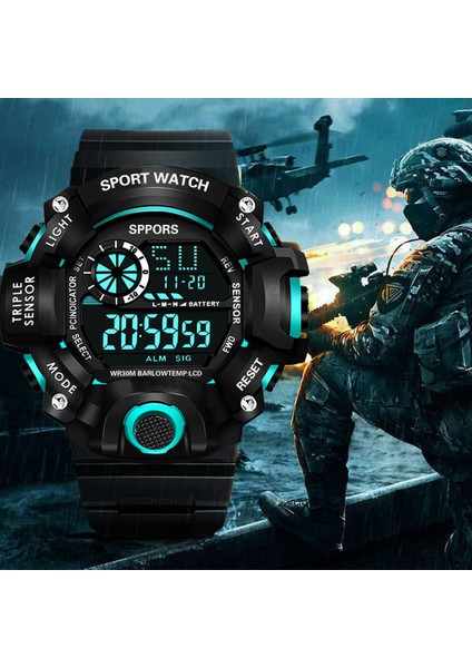 A2 Spor Yüksek Kaliteli Erkek Kadın Izle Marka Tasarımcıları Dijital Spor Alarm Erkekler ve Kadınlar Için Su Geçirmez LED Saatler Kol Saatleri (Yurt Dışından)