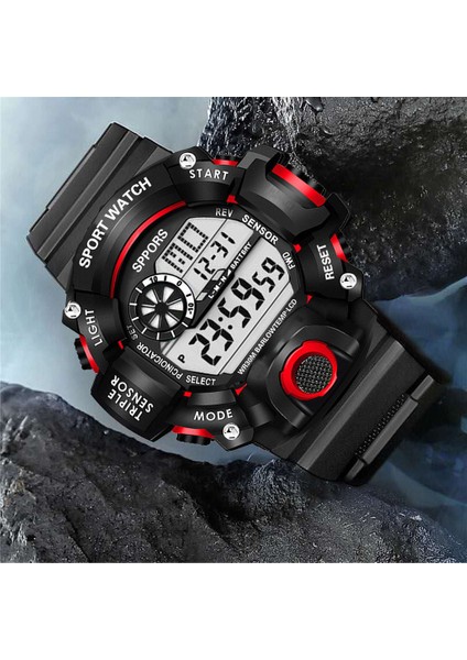 A2 Spor Yüksek Kaliteli Erkek Kadın Izle Marka Tasarımcıları Dijital Spor Alarm Erkekler ve Kadınlar Için Su Geçirmez LED Saatler Kol Saatleri (Yurt Dışından)