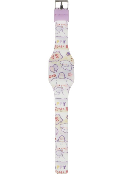 Stil 2 Karikatür/spor Promosyon Hediye Renkli Baskı Çocuklar Diy Boyama LED Dijital Çocuk Izle Silikon Yumuşak Bilezik Izle (Yurt Dışından)