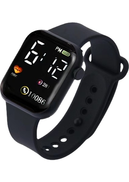 Kırmızı LED Dijital Saatler LED Elektronik Kare Izle Gençlik Moda Erkek Saatler Spor Öğrencileri Çocuklar Için Su Geçirmez Dijital Saatler (Yurt Dışından)