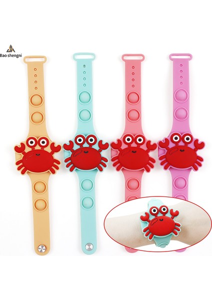 Karpuz Kırmızı Sevimli ve Fonksiyonlu Çocuklar Sevimli Karikatür Silikon LED Işık Oyuncaklar Izle Çocuk 3D Elektronik Spor Saat Silikon LED Dijital Fidget Pop Bilek W (Yurt Dışından)