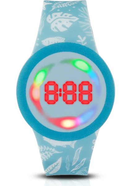 Montres Numeriques Özelliği ile Çocuk Çocuklar Için Pembe Özel Logo Suya Dayanıklı Dijital Saat (Yurt Dışından)