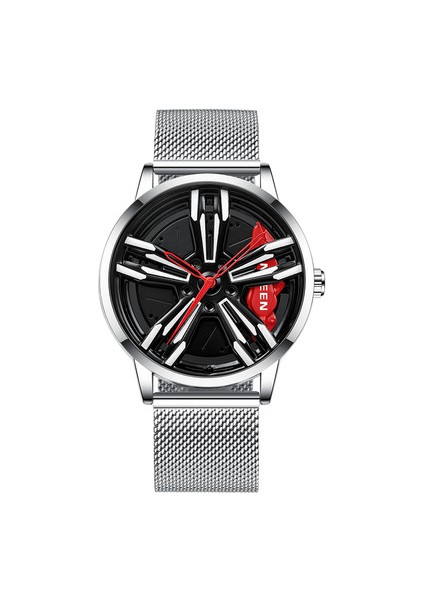 L001.01 Fngeen L001 Yeni Stil Erkek Kuvars Izle Tekerlek Izle Paslanmaz Çelik Bant Suya Dayanıklı Ultra Ince Spor Bilek Izle (Yurt Dışından) modelleri