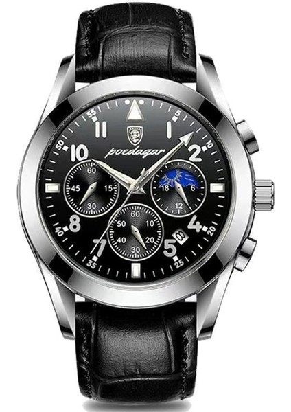 BDJ01700003 Resim Olarak Yüksek Kaliteli Poedagar 816 Bayanlar Kuvars Saatler Paslanmaz Çelik Bant Su Geçirmez Kadın Rahat Bilek Izle Erkek Kız Için Relojes (Yurt Dışından)