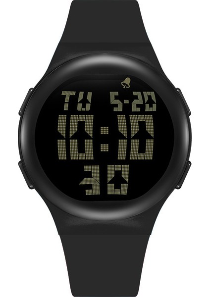 Siyah 1081 Trend Sıcak Ürünler Kadın Doğa Sporları Elektronik Saatler Bayanlar Kol Saati LED Dijital 50 M Su Geçirmez Saat Izle (Yurt Dışından)