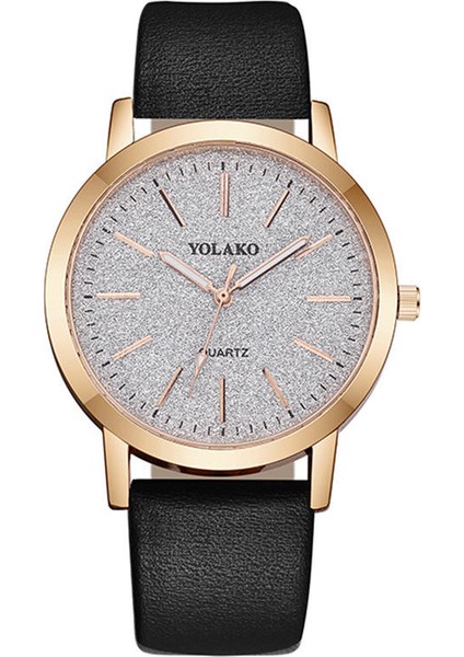 Stil 2 Yolako Sıcak Satış Marka Kadın Saatler Moda Deri Kayış Retro Kuvars Izle Bayanlar Için Charm Rahat Komik Kol Saati Kadın (Yurt Dışından) modelleri