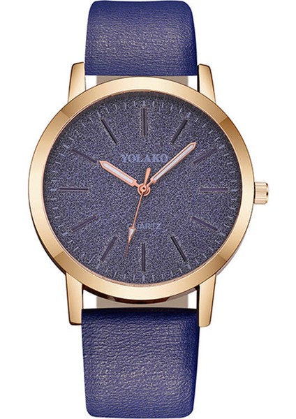 Stil 2 Yolako Sıcak Satış Marka Kadın Saatler Moda Deri Kayış Retro Kuvars Izle Bayanlar Için Charm Rahat Komik Kol Saati Kadın (Yurt Dışından) fırsatları