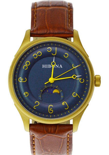 Siyah Kuvars Izle Logo Özelleştirmek Moda Kuvars Deri Erkek Bilek Saatler Moonphase Fonksiyonu Erkekler Için Lüks Kuvars Saatler (Yurt Dışından)