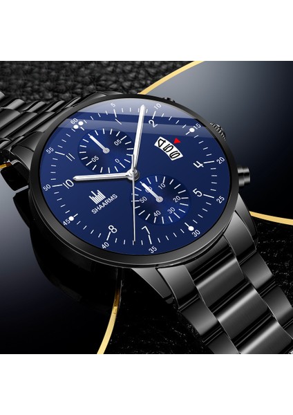 Stil 10 Lüks Marka Moda Kuvars Saatler Erkekler Rahat Çelik Iş Kol Saati Erkek Saat Relogio Masculino Reloj Hombre (Yurt Dışından) indirimleri