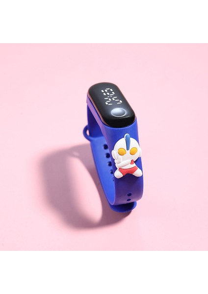 Elektronik Watch8 Saf Renk Mickey Moda Renkli Elektronik Saat Örümcek Adam Su Geçirmez Akıllı Dokunmatik Ekran Izle Gelişmiş Çocuk Tatil Hediyesi (Yurt Dışından)